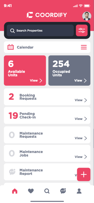 Coordify app screenshot